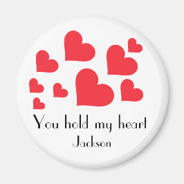 Valentijnsdag Gift voor zijn of haar eigen naam Magneet