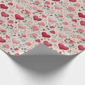 Valentijnsdag Gift Wrap Cadeaupapier (Hoek)