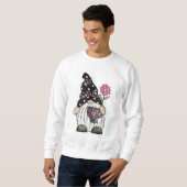 Valentijnsdag Gnome Coffe Love Heart Trui (Voorkant volledig)