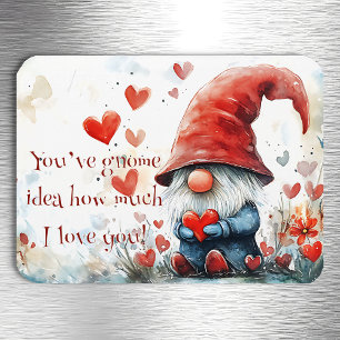 Valentijnsdag Gnome Flexibele Fotomagneet Magneet