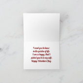 Valentijnsdag Gnome Holiday Kaart (Binnen)