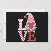 Valentijnsdag Gnome Liefdes Koppel Cadeaus voor Ha Feestdagenkaart (Voorkant)