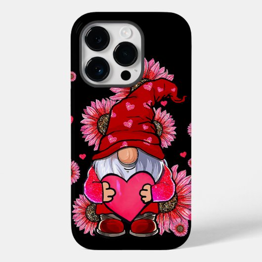 Valentijnsdag Gnome Lovers Case-Mate iPhone Case (Achterkant)