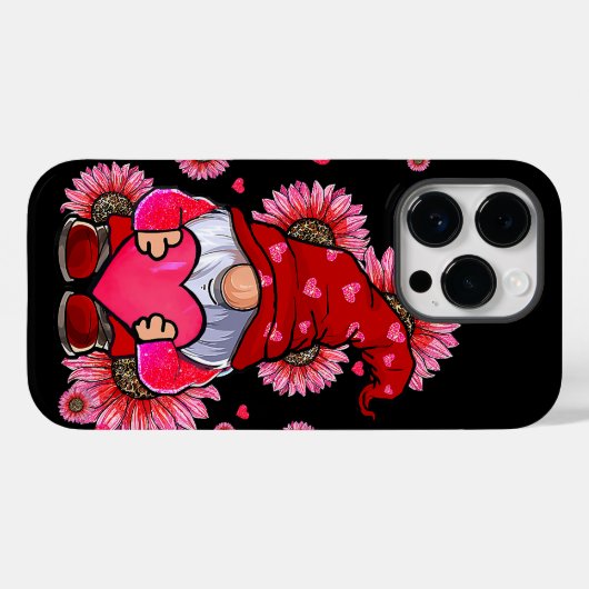 Valentijnsdag Gnome Lovers Case-Mate iPhone Case (Achterkant (horizontaal))