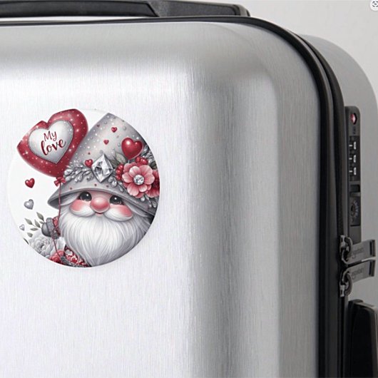 Valentijnsdag Gnome Magnet