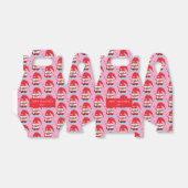 Valentijnsdag Gnome Pattern Roze Favor Boxes Bedankdoosjes (Uitgevouwen)