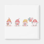 Valentijnsdag gnomen. magneet (Voorkant)