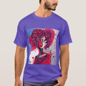 Valentijnsdag Godin T-shirt (Voorkant)