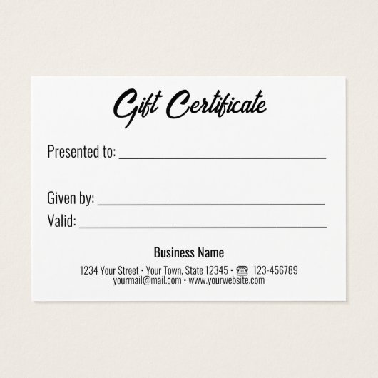 Valentijnsdag Gold Heart Ribbon Paars Cadecard Visitekaartje (Achterkant)