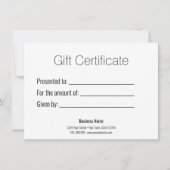 Valentijnsdag Gold Pink Glitter Hearts Gift Kaart (Achterkant)