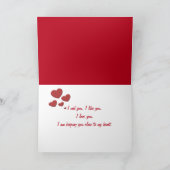 Valentijnsdag Golden Retriever Feestdagen Kaart (Binnen)