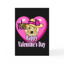 Valentijnsdag Goldendoodle