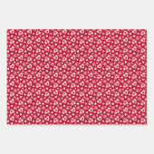 Valentijnsdag gooide kantharten inpakpapier vel (Voorkant)