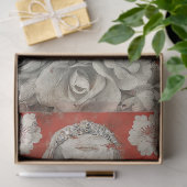 Valentijnsdag Gothic Bride Skeleton Decoupage Tissuepapier (Geschenk)