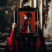 Valentijnsdag Gotische Mode Decoupage Tissuepapier