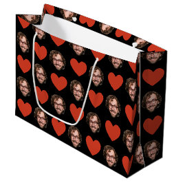 Valentijnsdag Grappig Aangepaste Gezichtsfoto Lief Groot Cadeauzakje