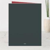 Valentijnsdag Grappig Alligator Krokodil Koppel Kaart (Achterkant)