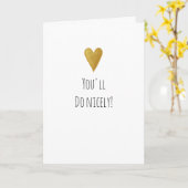 Valentijnsdag Grappig Je Doet Het Goed Kaart (Gele Bloem)