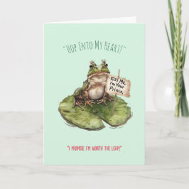 Valentijnsdag Grappige kaart – Schattige woordspel