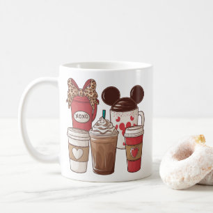 Valentijnsdag Grappige Latte Koffieliefhebber Koffiemok