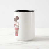 Valentijnsdag Grappige Latte Koffieliefhebber  Mok (Midden)