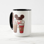 Valentijnsdag Grappige Latte Koffieliefhebber  Mok (Voorkant links)