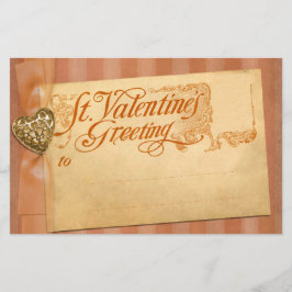 Valentijnsdag Greeting Antiek Vintage