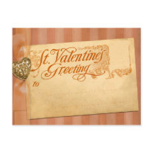 Valentijnsdag Greeting Antiek Vintage