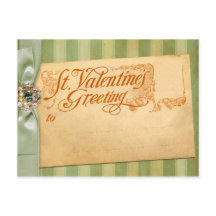 Valentijnsdag Greeting Antiek Vintage