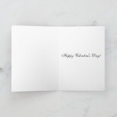 Valentijnsdag Greetings Feestdagen Kaart (Binnen)