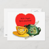  Valentijnsdag Groet Briefkaart (Voorkant / Achterkant)