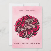 Valentijnsdag groet Feestdagenkaart (Voorkant)