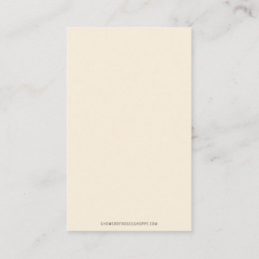 Valentijnsdag groet religieus gebed Kaarten Visitekaartje (Achterkant)