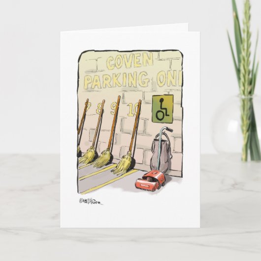 Valentijnsdag groet uit de coven feestdagen kaart (Voorkant)