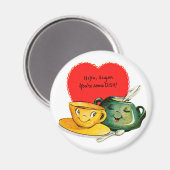  Valentijnsdag groetmagneet Magneet (Voorkant / Achterkant)