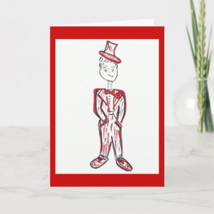 Valentijnsdag Groom Feestdagen Kaart