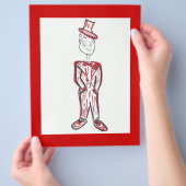 Valentijnsdag Groom Flyer (Hand)