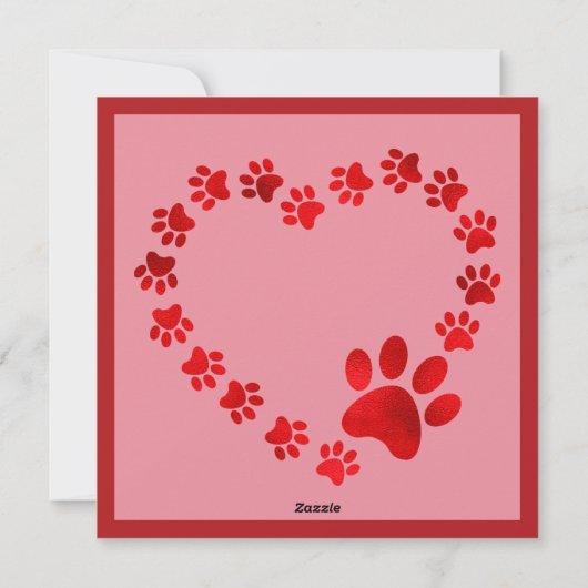 Valentijnsdag Grote Pyreneeën Paar Feestdagenkaart (Achterkant)