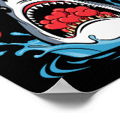 Valentijnsdag Haaien Hart Breaker Boys Kinder Poster (Hoek)