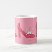 Valentijnsdag Hallo Mok roze schoen liefde (Center)