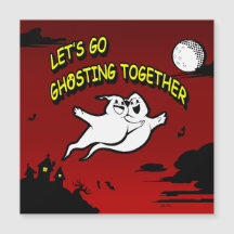 Valentijnsdag Halloween Ghosting Dunne Magnetische