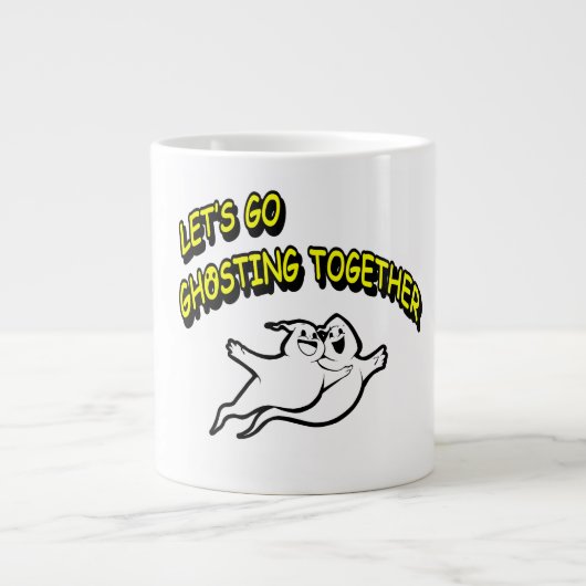 Valentijnsdag Halloween Ghosting Specialty Mok (Voorkant)