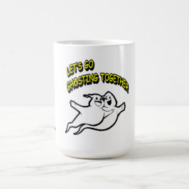 Valentijnsdag Halloween Ghosting Together Mok