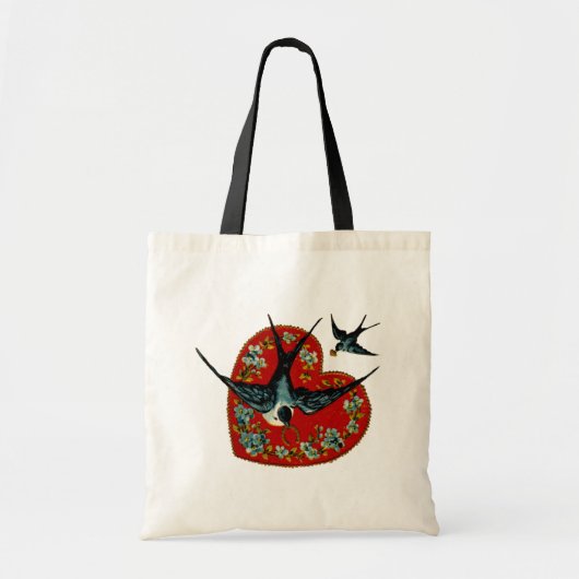  Valentijnsdag — Harde en Sparrows Tote Bag (Voorkant)
