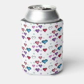 Valentijnsdag hart blikjeskoeler (Blikje Achterkant)