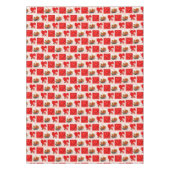 Valentijnsdag Hart Collage Tafelkleed (Voorkant)