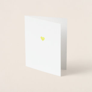 Valentijnsdag Hart Echt Goud Folie Kaarten