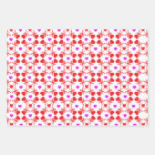 Valentijnsdag, hart en liefde inpakpapier vel (Voorkant)