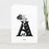 Valentijnsdag - hart en vlinder op regenboog feestdagen kaart (Achterkant)