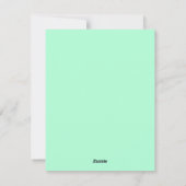 Valentijnsdag - hart en vlinder op regenboog feestdagenkaart (Achterkant)